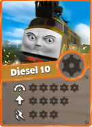 Diesel 10's Racing Card