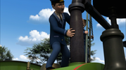 Percy's fireman in CGI