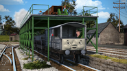 Toad at underneath the chute in Sodor's Legend of the Lost Treasure