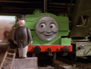 Duck's happy face as it first appeared in the second series... (1986)