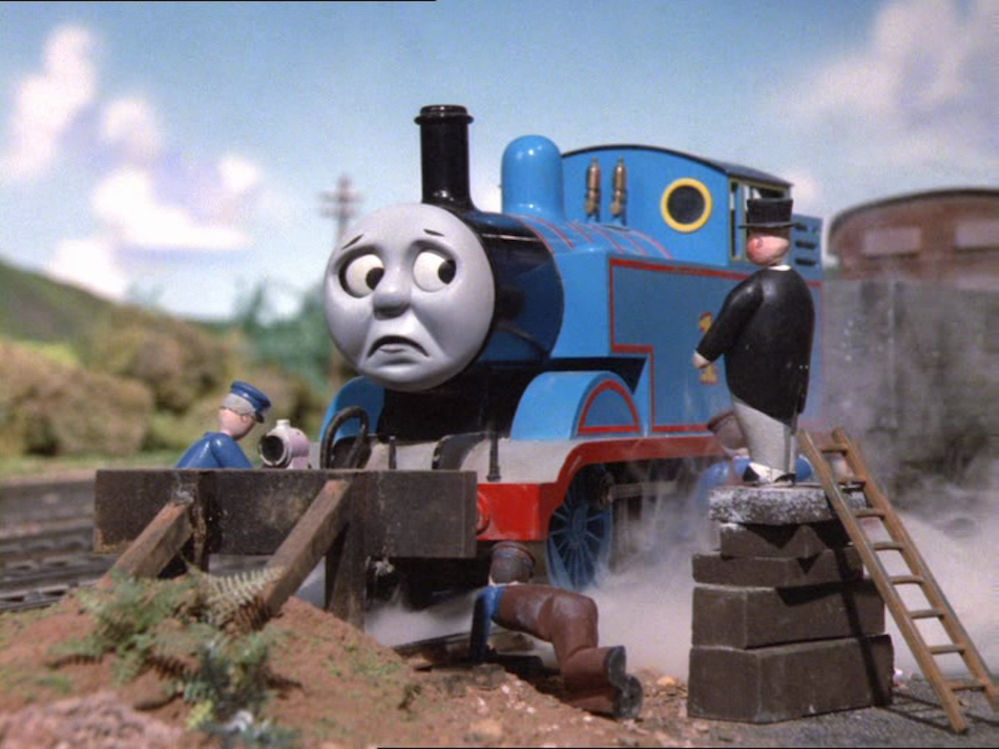 thomas the train angry