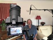 MikeODonnelInterview.jpeg (2.06 MB) Mike O' Donnell being interviewed for the Blue-Ray release of The Thomas the Tank Engine Man documentary