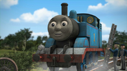 Thomas covered in stone dust