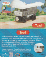 2006 Wooden Railway character card