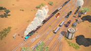 Kenyan Railway Shunting Yard