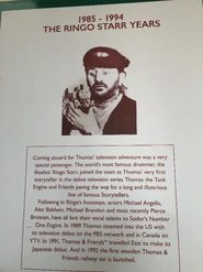 Ringo Star Promotional Dedication Portrait at Winston's Stop-Whistle Tour Ride.