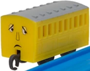 Yellow Narrow Gauge Coaches