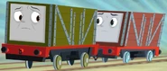 The Green & Brown Troublesome Truck