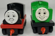 Bandai Wooden Duck & Donald (2002).
