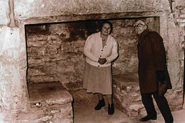 AwdryatTheOldEdowedSchool.jpg (124 KB) Awdry with Mary Townley at The Old Endowed School near the 17th Century Fireplace, sometime after it was rediscovered
