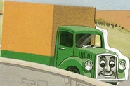 The Green Soft Sided Lorry