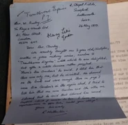 May 1979 Letter to Awdry.