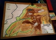 OneofAwdry'sSodorMaps.png (290 KB) One of Awdry's Maps depicting a region of Sodor, as seen in his study in 2019..