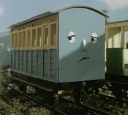 Blue Narrow Gauge Coaches