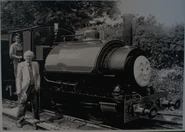 AwdrywithSirHandelin1982.png (793 KB) Awdry with Sir Haydn under the guise of "Sir Handel" in 1982