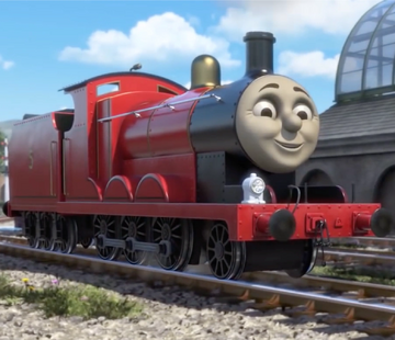 Enterprising Engines James The Red Engine Thomas Rail Transport Train PNG,  Clipart, Engine, James The Red