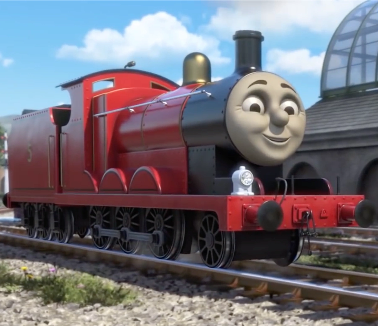 James (Pstephen054 version), Thomas & Friends Fanfic Wiki