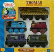 Wooden Railway 5 Car Pack