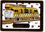 Diesel 10 Foil Card