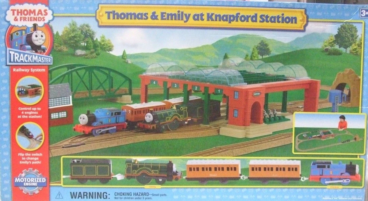 Thomas and Emily at Knapford Station Thomas Motorized Wiki Fandom