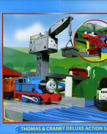 thomas train set with cranky