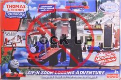 Zip zoom top logging adventure