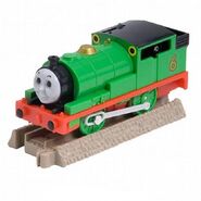 TrackMaster (HiT Toy Company) Percy with half straight track piece