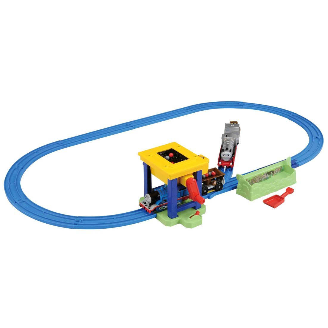 Let s Go Round and Round Thomas and Merlin Coal Hopper Set
