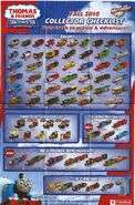 TrackMaster Fall 2010 Collector Checklist front