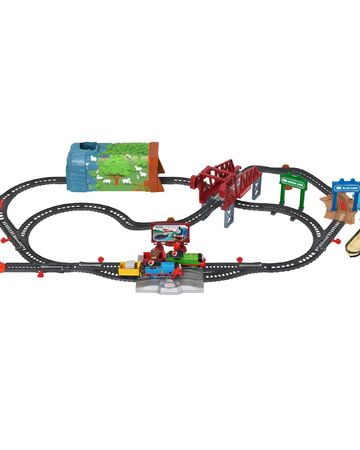 talking thomas and percy train set