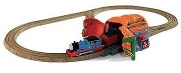 Talking Thomas Bust Through Mine Tunnel Thomas Motorized Wiki