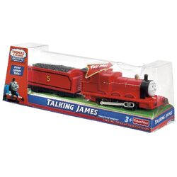 Talking james trackmaster train outlet