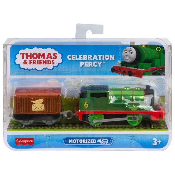 Celebration Percy Thomas Trackmaster Motorised Trains New 75th Anniversary 