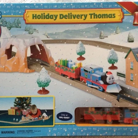 thomas christmas delivery trackmaster