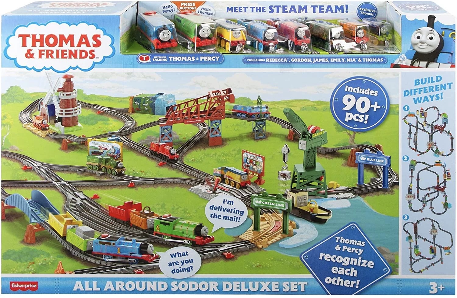 NEW IN BOX! Details about   Thomas & Friends TrackMaster Deluxe Sodor Adventure Set 