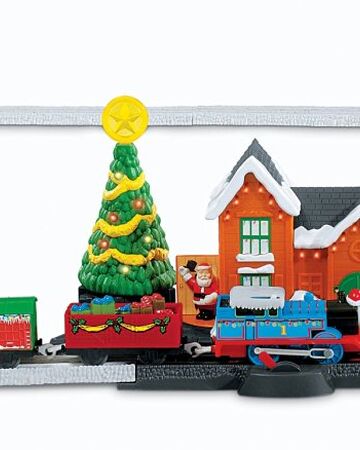 thomas trackmaster christmas set