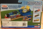 TrackMaster (Fisher-Price) 2012 Thomas and the Stinky Cheese box back