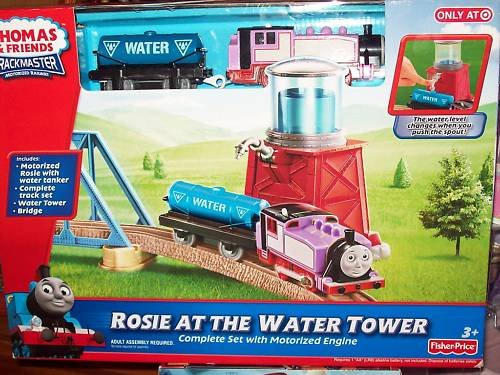 trackmaster water tower set