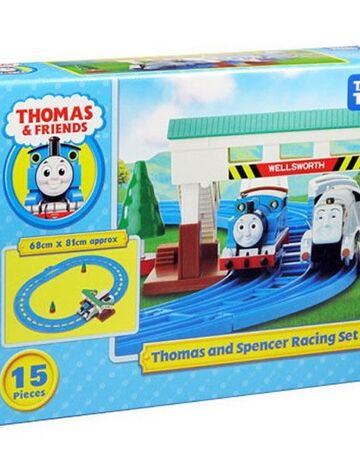 thomas race on the rails