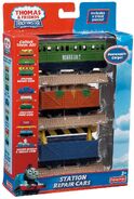 TrackMaster (Fisher-Price) Station Repair Cars box