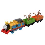 TrackMaster (Revolution) Thomas with royal decorations from Monkey Mania Thomas