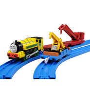 Plarail Mystery of the Blue Mountain Yellow Victor and Kevin