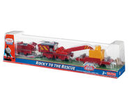 TrackMaster (Fisher-Price) Rocky to the Rescue box