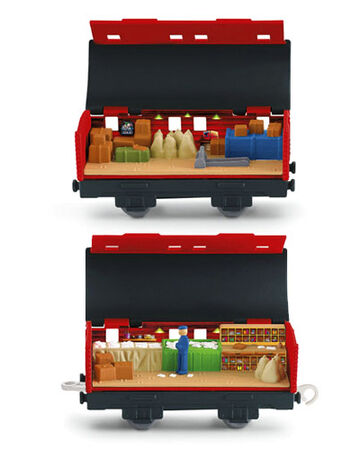 trackmaster mail cars