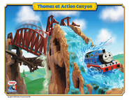 TrackMaster (HiT Toy Company) Thomas at Action Canyon poster
