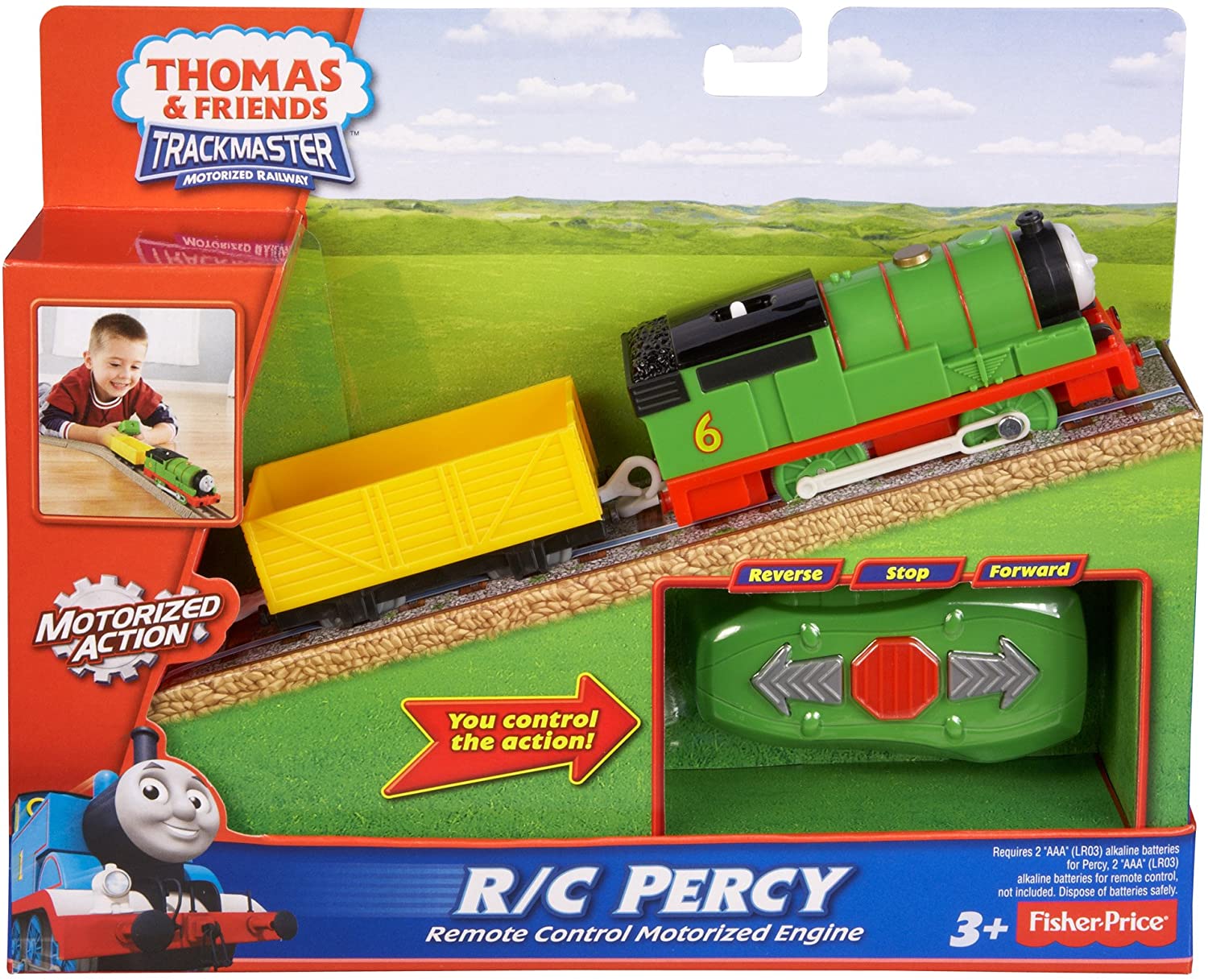 NEW Details about   Thomas & Friends Trackmaster R/C Percy 