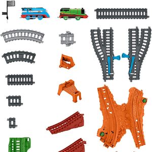 trackmaster railway race set instructions