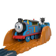 Motorized Thomas with smiling face from Back to the Barn Track Set
