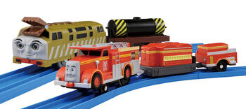 PlarailFire-EngineFlynnandDiesel10Set