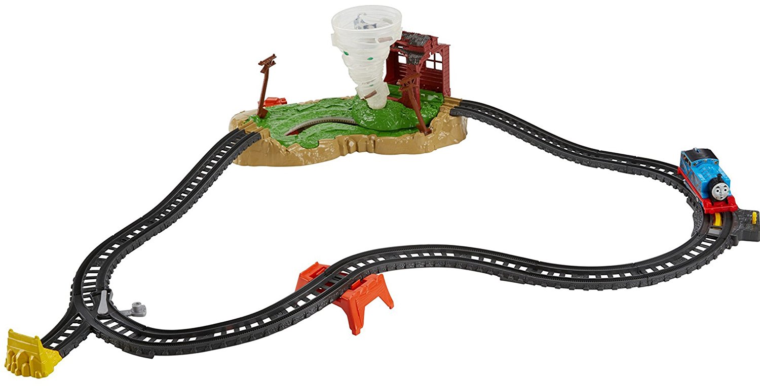 Thomas trackmaster twisting sales tornado set